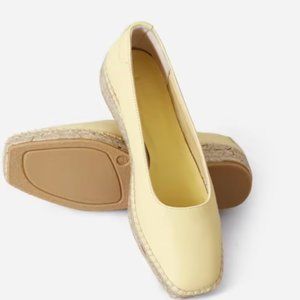 Everlane Espadrilles in Pale Yellow New in Box Sz 8
